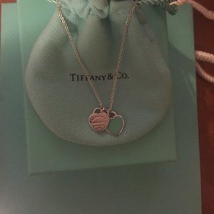 Tiffany and Co. Sterling Silver Heart Necklace💙