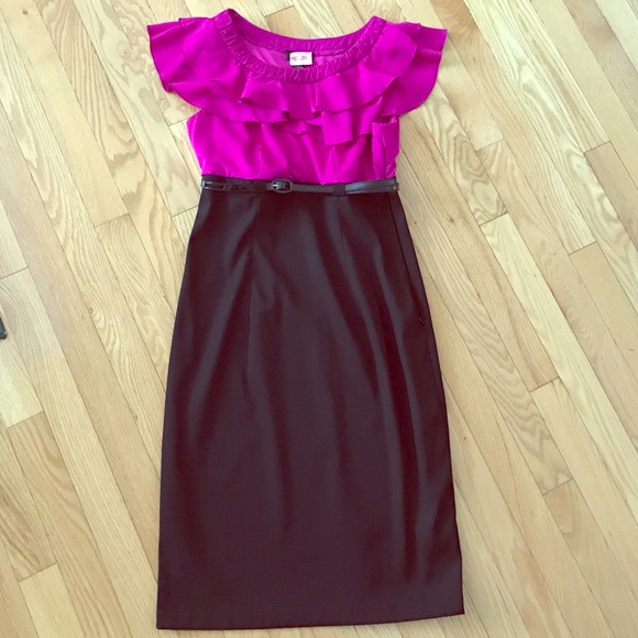 Black and pink dress - Picture 1 of 4