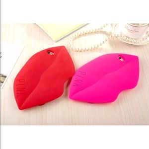 Victoria Secret Red Lips Iphone 6/6s Silicone Case