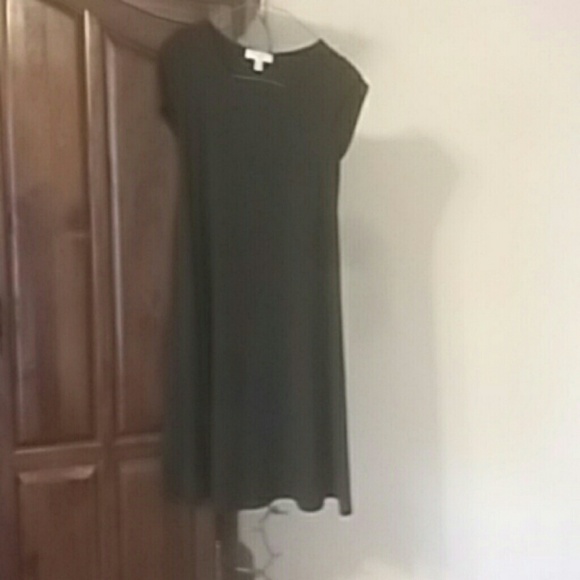 Love fire black tshirt dress