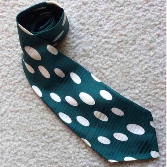 Vintage Other - Vintage Golf Ball - Golfer Silk Tie Green Vintage Other - Vintage Golf Ball - Golfer Silk Tie Green