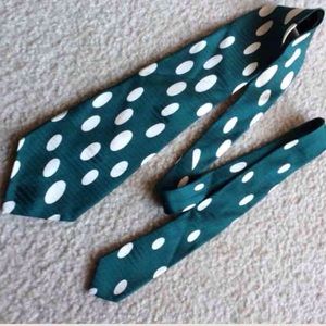 Vintage Accessories - Vintage Golf Ball - Golfer Silk Tie Green Vintage Accessories - Vintage Golf Ball - Golfer Silk Tie Green