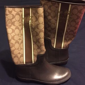 Coach Rainboots