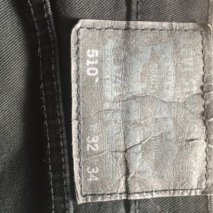 Levi's 510 Skinny Jeans (Black) 32 X 34