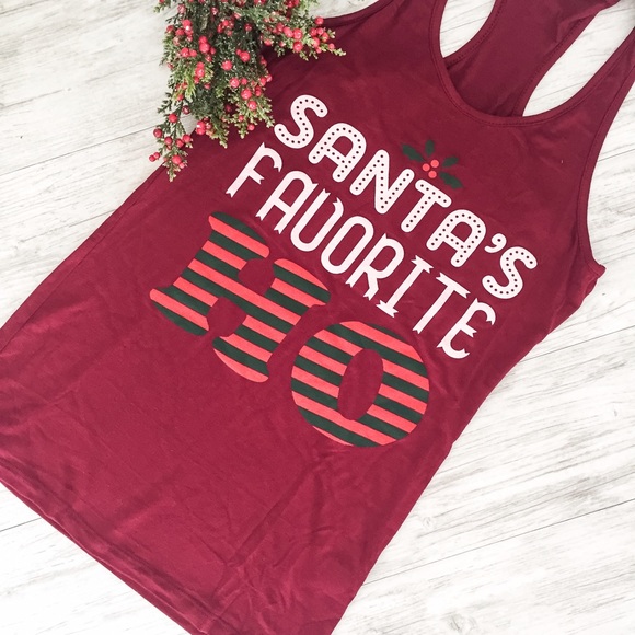 Santa's Favorite Ho Tank✨Delivers by Xmas✨ - Picture 2 of 3