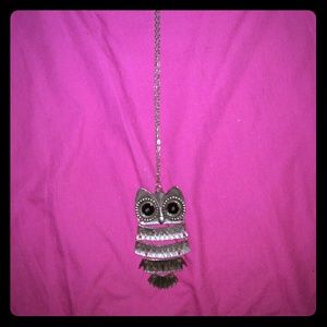 An owl necklace