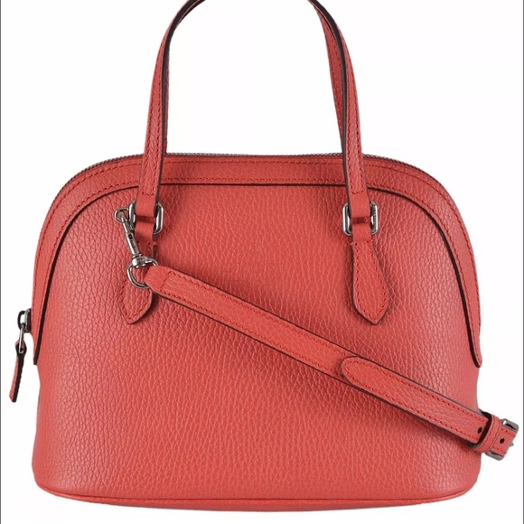 Authentic Gucci coral red