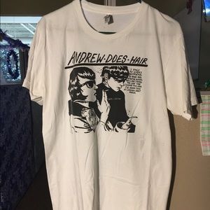 White American Apparel T-shirt