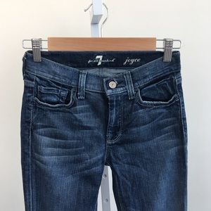 7 For All Mankind Jeans - 7 For All Mankind Joyce Jeans 29" Inseam 7 For All Mankind Jeans - 7 For All Mankind Joyce Jeans 29" Inseam