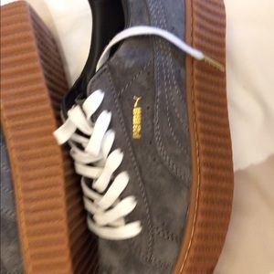 Rihanna creepers size 7.5 gray