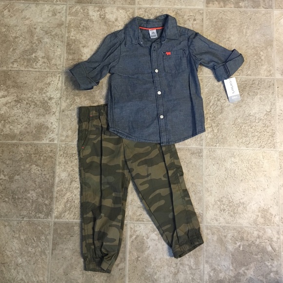 Carter's Camo Outfit