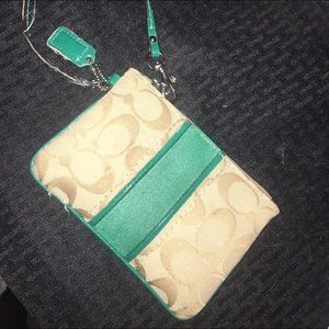 Coach wristlet