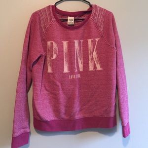 Pink Victoria's Secret Sweatshirt