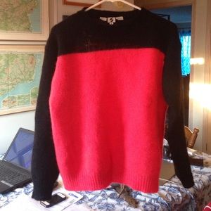 Retro Black and Pink Sweater