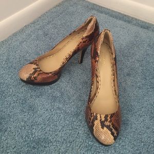 Snake skin classy heels