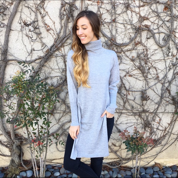 long turtleneck sweater - Picture 3 of 4