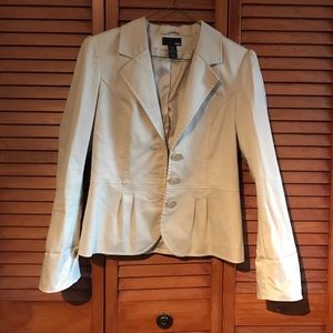 H&M cream blazer