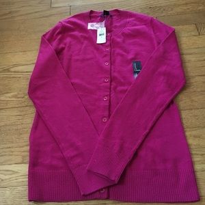 Fuschia gap cardigan brand new
