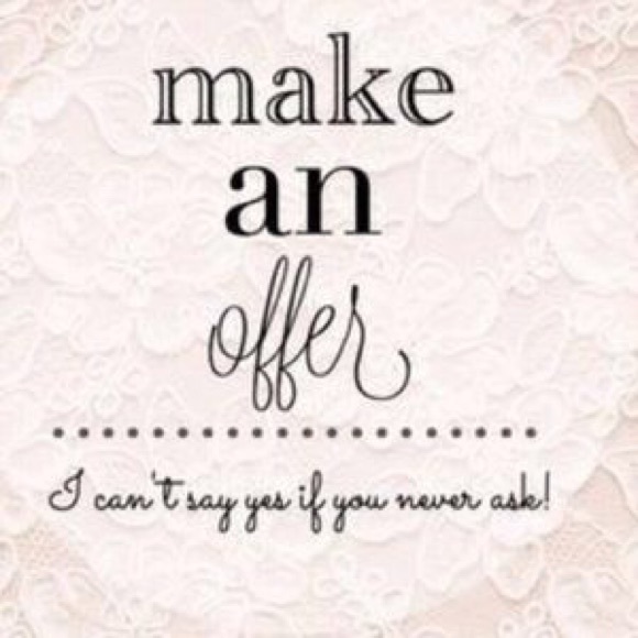 Make me an offer!