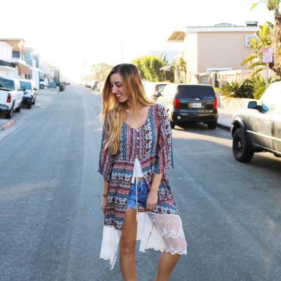 LAST ITEM long tied top - Picture 4 of 4