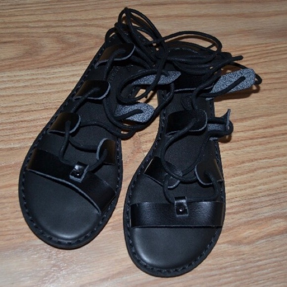 Lace-Up Gladiator Sandals