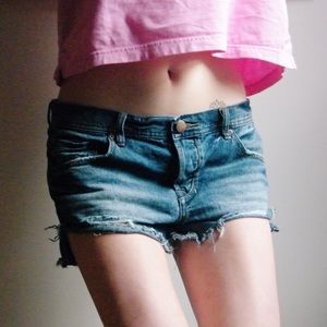 Free People Denim Shorts