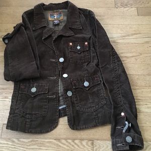 Brown true religion jacket