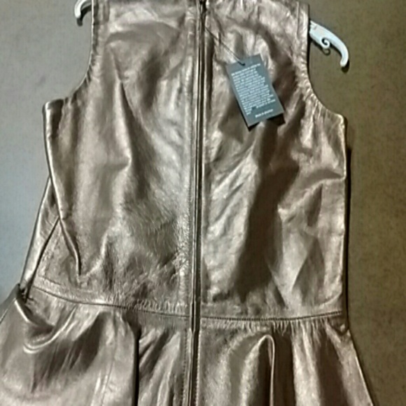 Mk totem tank top bronze lambskin - Picture 4 of 4