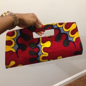 Handmade Ankara Clutch