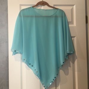 Cute summer pancho with little bit of sparkle