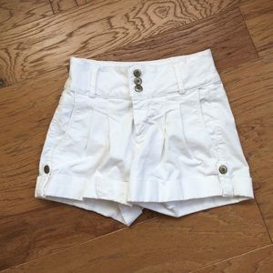 White shorts