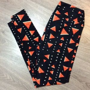 LulaRoe watermelon OS leggings