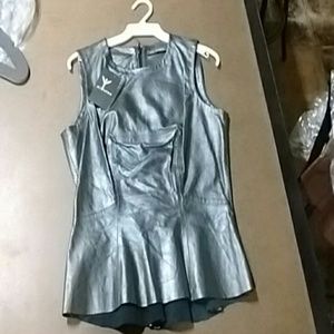 Mk totem tank top silver lambskin small brand new