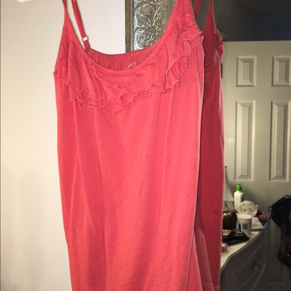 Coral old navy tank top