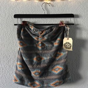 Brand New Obey tube top slightly cropped