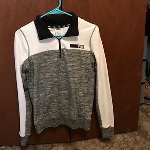 XS Victoria's Secret PINK 1/4 zip pullover