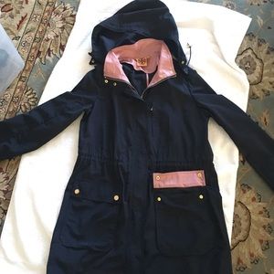 tory burch rain jacket