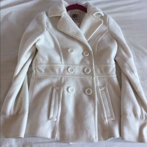 white winter coat