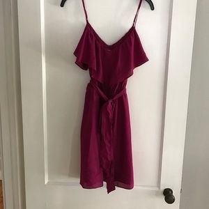 American eagle magenta summer dress