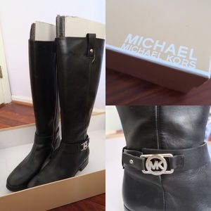 Michael Kors Charm Riding Boot