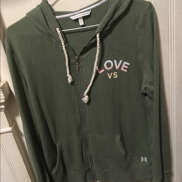 Victoria's Secret zip hoodie