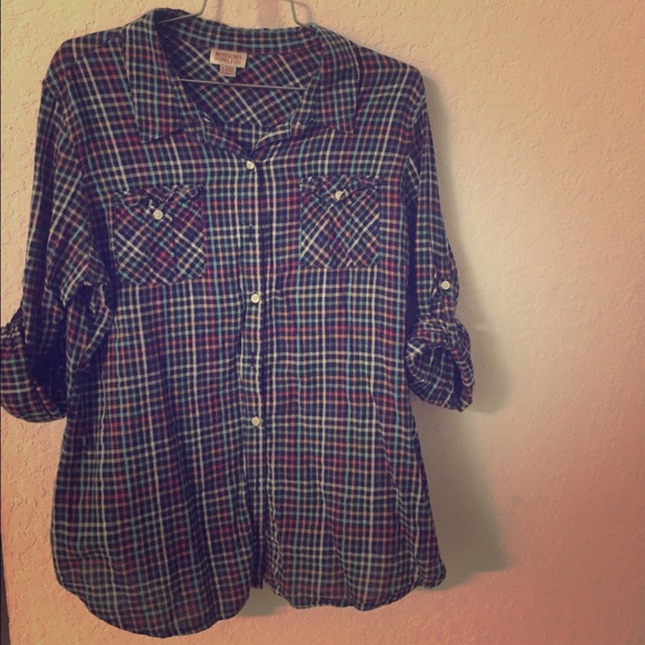 Women winter button down blouse