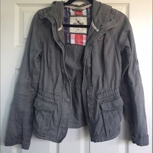 Green Hollister Jacket