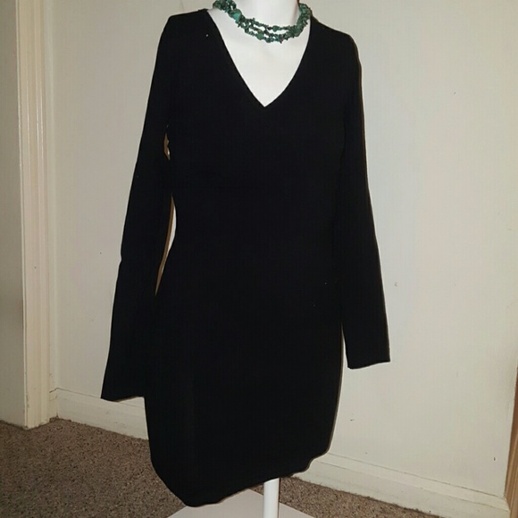 Flattering little black dress