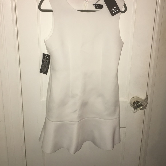 Asos dress white color size 14