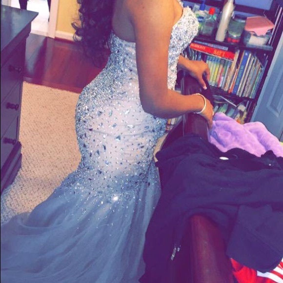 TERANI PROM DRESS SIZE 2 worn once