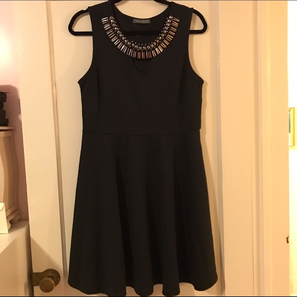 Open-Neck Dress