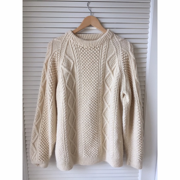 Wool Fisherman's Sweater
