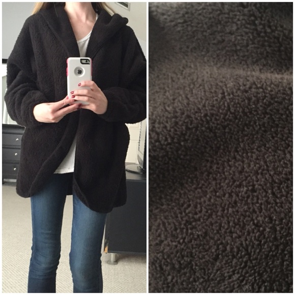 LAST ITEM▫️Black Soft Jacket with Hoodie - Picture 4 of 4