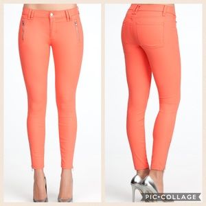 Matte Bebe Coated Skinny Jeans